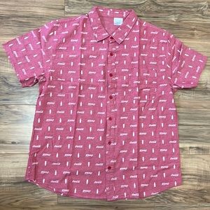 CoCacola Shirt Short Sleeves Sz 2XL